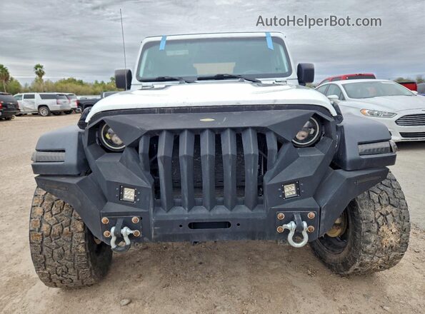 1C6HJTAG7LL133295 2020 JEEP GLADIATOR White წინა ხედი