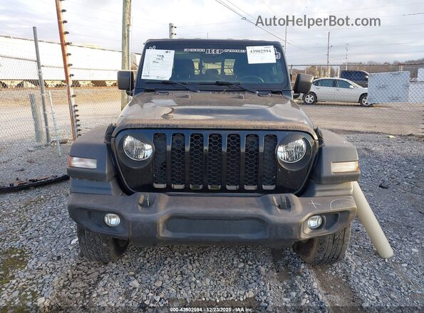 1C6HJTAG7LL174476 2020 JEEP GLADIATOR Black Вид щитка приладів