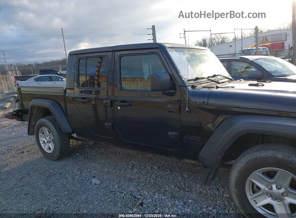 1C6HJTAG7LL174476 2020 JEEP GLADIATOR Black Вид задньої частини салону