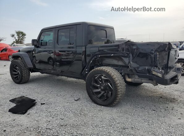 1C6HJTAG7ML618960 2021 JEEP GLADIATOR Черный Задняя левая четверть
