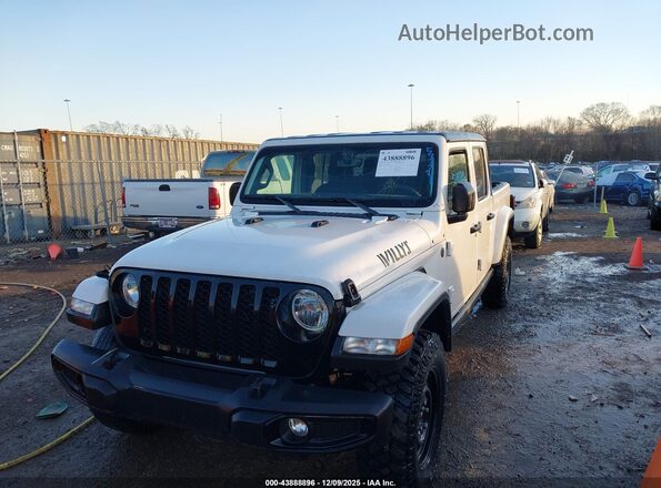 1C6HJTAG7PL577721 2023 JEEP GLADIATOR White წინა ხედი