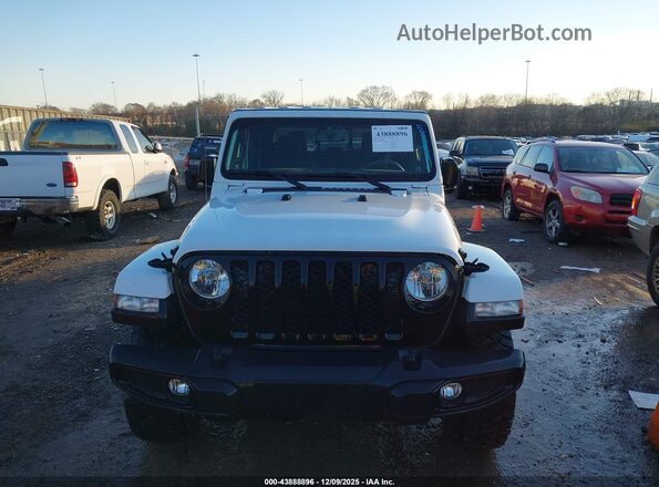 1C6HJTAG7PL577721 2023 JEEP GLADIATOR White ხელსაწყოთა პანელის ხედი