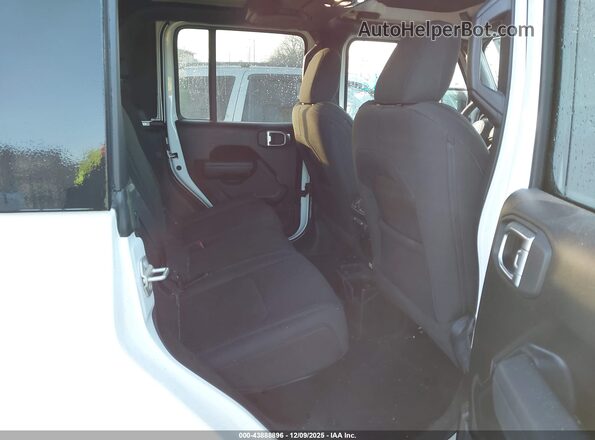 1C6HJTAG7PL577721 2023 JEEP GLADIATOR White VIN კოდის სტიკერის ხედი