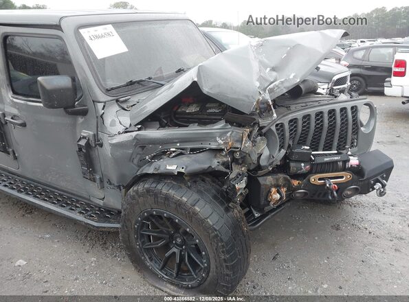 1C6HJTAGXLL211794 2020 JEEP GLADIATOR Gray Դիմացի տեսք