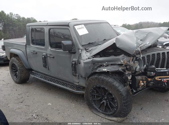 1C6HJTAGXLL211794 2020 JEEP GLADIATOR Gray Սալոնի հետևի տեսք
