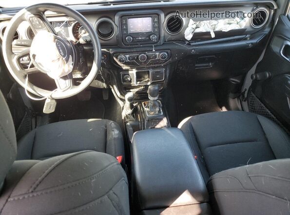 1C6JJTAG3LL195178 2020 JEEP GLADIATOR Gray Вид панелі приладів