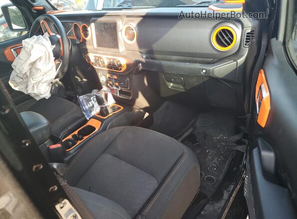 1C6JJTEG2PL556299 2023 JEEP GLADIATOR Black Widok deski rozdzielczej