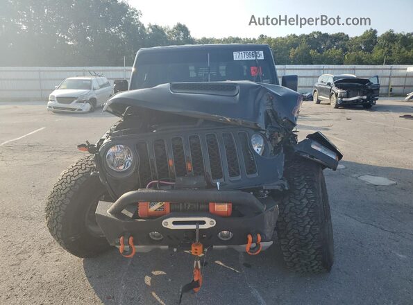 1C6JJTEG2PL556299 2023 JEEP GLADIATOR Black Widok z przodu