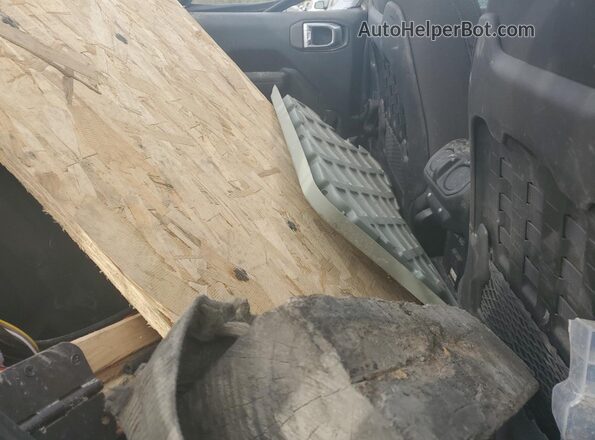 1C6JJTEG7PL581635 2023 JEEP GLADIATOR Gray Rear seats view