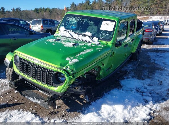 1C6PJTAG0SL511466 2025 JEEP GLADIATOR Green Передня ліва чверть