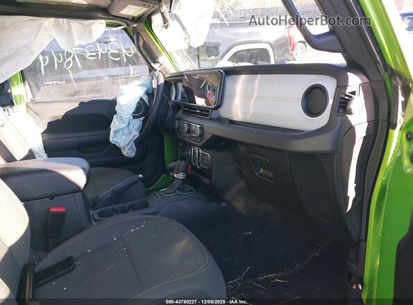 1C6PJTAG0SL511466 2025 JEEP GLADIATOR Green Вид салону спереду