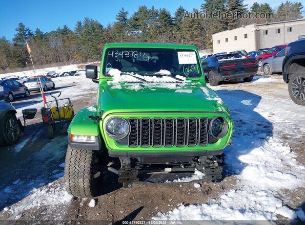1C6PJTAG0SL511466 2025 JEEP GLADIATOR Green Вид задньої частини салону