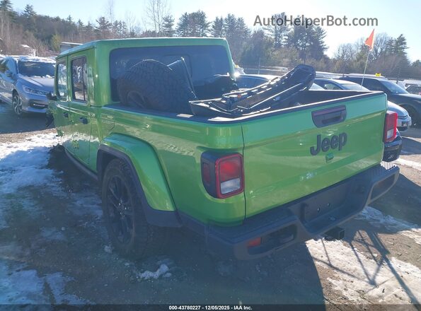 1C6PJTAG0SL511466 2025 JEEP GLADIATOR Green Задня ліва чверть