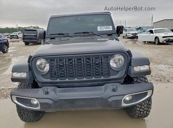 1C6PJTAG4SL518808 2025 JEEP GLADIATOR Black Widok z przodu