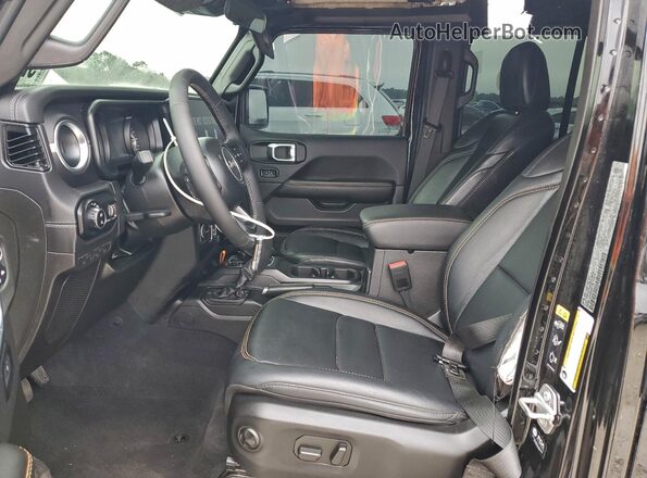 1C6PJTAG4SL518808 2025 JEEP GLADIATOR Black Widok wnętrza z przodu