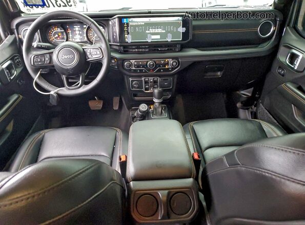 1C6PJTAG4SL518808 2025 JEEP GLADIATOR Black Widok deski rozdzielczej