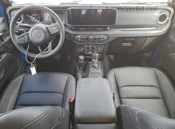 1C6PJTAG5SL531101 2025 JEEP GLADIATOR Blue Вид панелі приладів