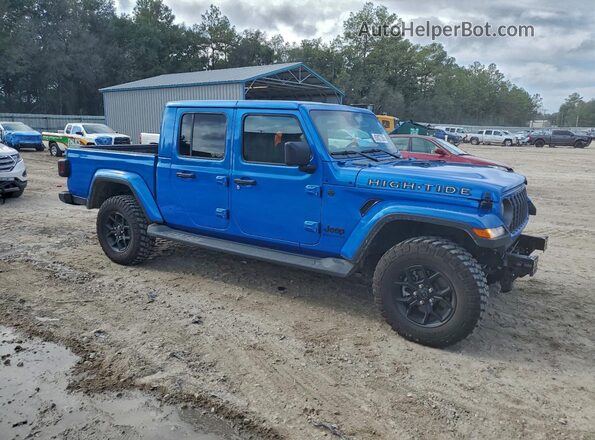 1C6PJTAG5SL531101 2025 JEEP GLADIATOR Blue Передня права чверть