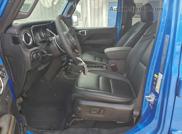 1C6PJTAG5SL531101 2025 JEEP GLADIATOR Blue Вид салону спереду