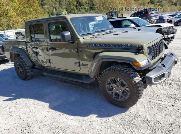 1C6PJTAG6SL527803 2025 JEEP GLADIATOR Green Front right