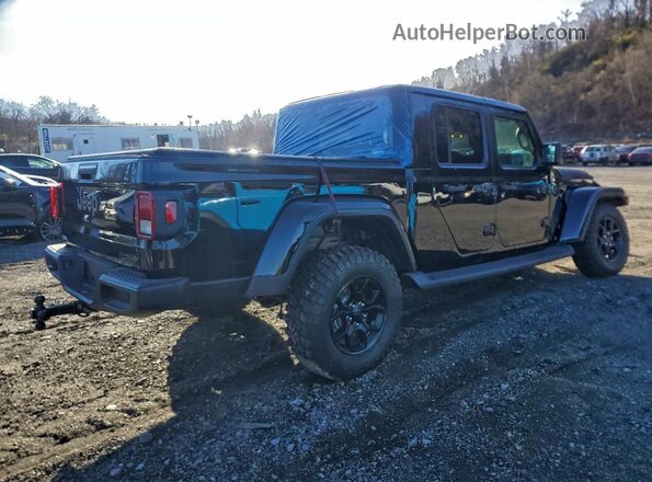 1C6PJTAG6SL531172 2025 JEEP GLADIATOR Black Tył prawy