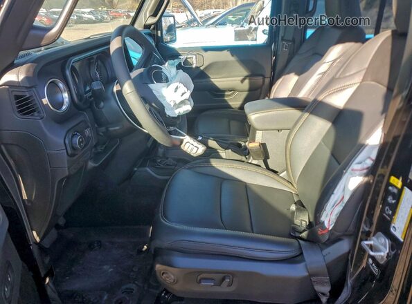 1C6PJTAG6SL531172 2025 JEEP GLADIATOR Black Widok wnętrza z przodu