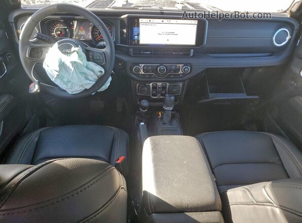 1C6PJTAG6SL531172 2025 JEEP GLADIATOR Black Widok deski rozdzielczej