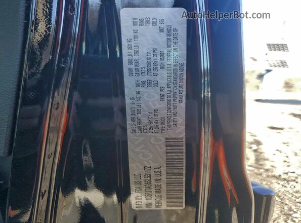 1C6PJTAG6SL531172 2025 JEEP GLADIATOR Black Widok naklejki z numerem VIN
