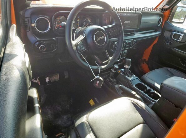 1C6PJTAG8SL537796 2025 JEEP GLADIATOR Orange Вид панелі приладів