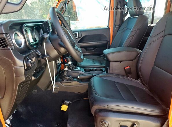 1C6PJTAG8SL537796 2025 JEEP GLADIATOR Orange Вид салону спереду