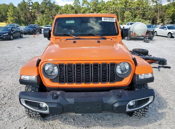 1C6PJTAG8SL537796 2025 JEEP GLADIATOR Orange Вид спереду