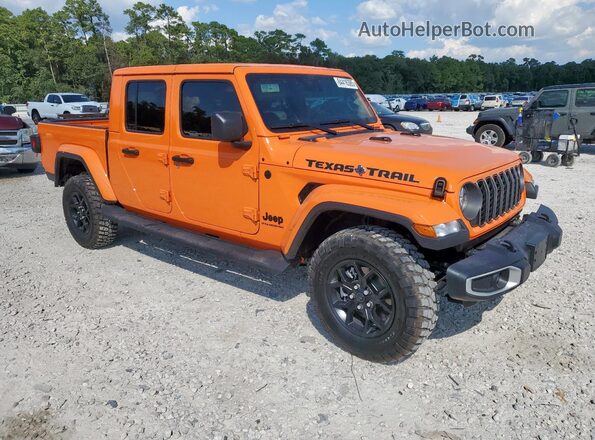 1C6PJTAG8SL537796 2025 JEEP GLADIATOR Orange Передня права чверть