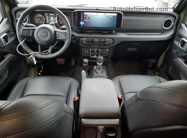 1C6RJTAG3SL521434 2025 JEEP GLADIATOR Tan Вид панелі приладів