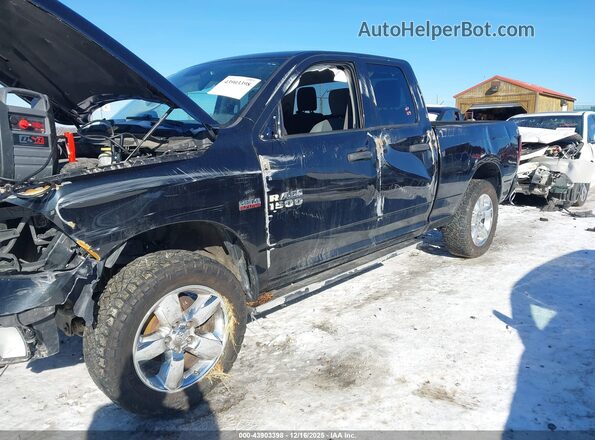 1C6RR7FT0JS343167 2018 RAM 1500 Черный Вид спереди