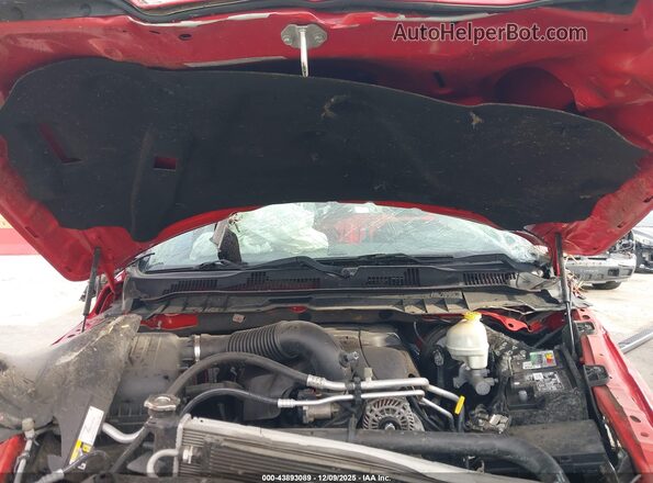 1C6RR7KT1GS158589 2016 RAM 1500 Красный Вид сзади
