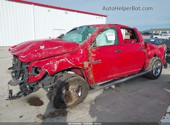 1C6RR7KT1GS158589 2016 RAM 1500 Красный Вид спереди