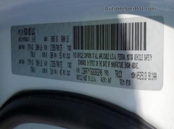 1C6RR7YT6GS363249 2016 RAM 1500 White Widok komory silnika