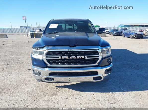1C6RREFT6NN201253 2022 RAM 1500 Dark Blue ხელსაწყოთა პანელის ხედი
