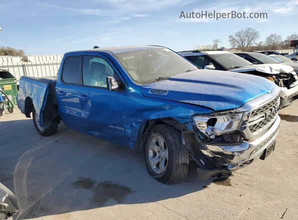 1C6RRFBGXNN287536 2022 RAM 1500 Blue Przód prawy