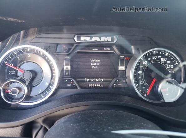 1C6SRFFT0NN406283 2022 RAM 1500 Gray Vista del cuadro de instrumentos