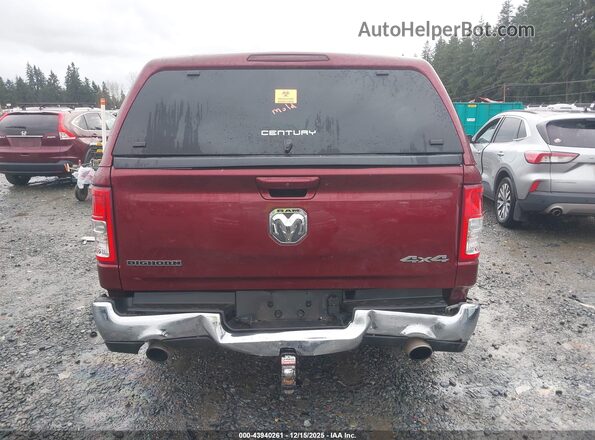 1C6SRFFT6MN588523 2021 RAM 1500 Темно-бордовый 