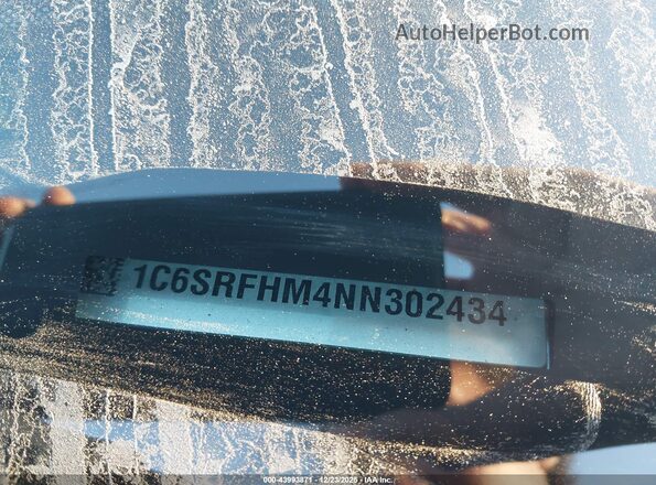1C6SRFHM4NN302434 2022 RAM 1500 Серый Вид подкапотного пространства