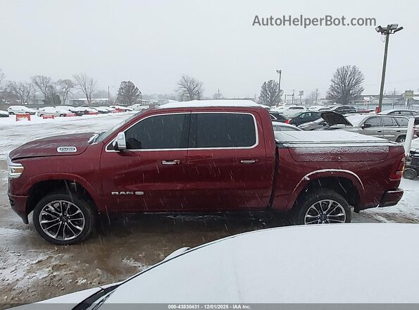 1C6SRFKT7MN584101 2021 RAM 1500 Maroon Սալոնի 360 աստիճան տեսք