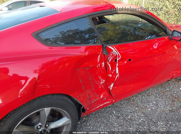 1FA6P8AM0G5326437 2016 FORD MUSTANG Red Vista frontal