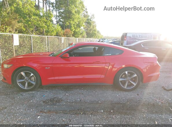 1FA6P8AM0G5326437 2016 FORD MUSTANG Red Vista interior de 360 grados