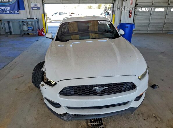 1FA6P8AM8G5220348 2016 FORD MUSTANG White წინა ხედი