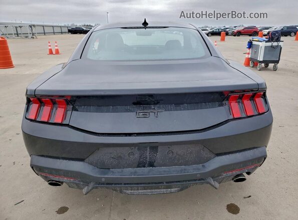 1FA6P8CF0S5410913 2025 FORD MUSTANG Black Rear view