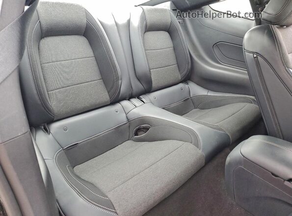 1FA6P8CF0S5410913 2025 FORD MUSTANG Black Rear seats view