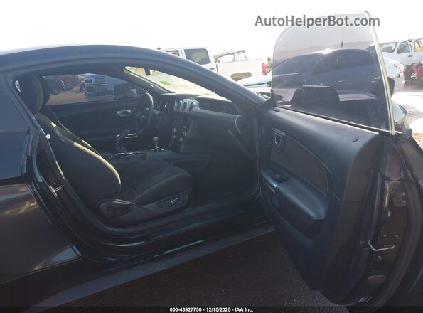 1FA6P8CF3J5123144 2018 FORD MUSTANG Black Vista interior delantera