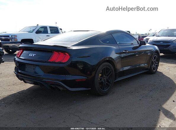 1FA6P8CF3J5123144 2018 FORD MUSTANG Black Trasero derecho
